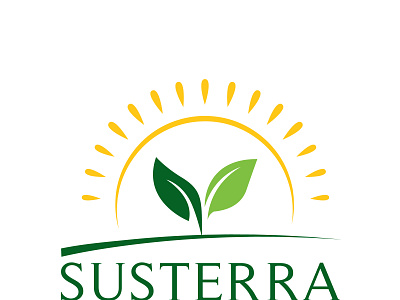 Susterra Logo brand branding design food graphic design logo logo design natural logo nature logo