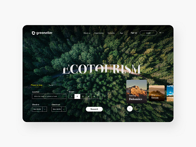 Ecoturism - Web Design