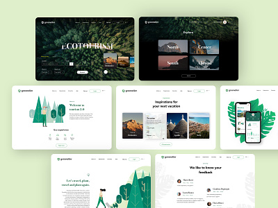 Eco-Travel agency - Web Design