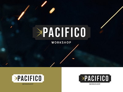 Pacifico workshop branding creative design logo logotype
