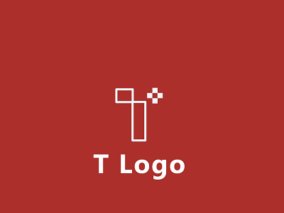 T logo branding design graphic design logo minimalist simple
