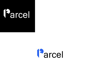 P logo sample "parcel" design graphic design logo