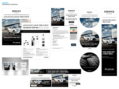 Lexus National Integrated Promotional Campaign design integrated campaign