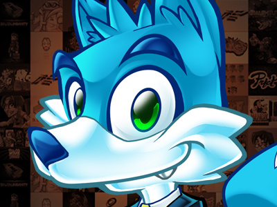 Cloud Fox cloud fox fox harvey lanot lanotdesign mascot mascot design