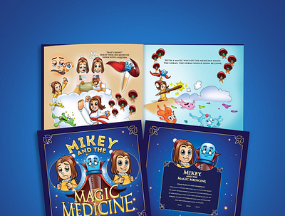 Mikey and the Magic Medicine book book cover design lanotdesign manila mikeyandthemagicmedicine philippines