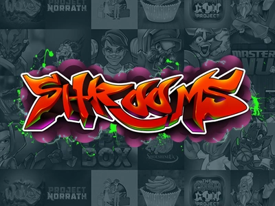 Shrooms Logo Design design graffiti lanotdesign logo manila philippines shrooms