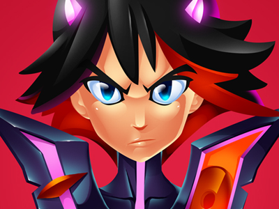 Kill la kill Fanart Mascot Design by Harvey Lanot on Dribbble