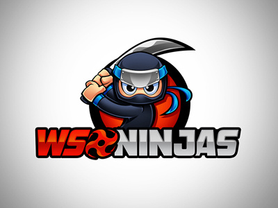 WSO Ninjas Logo Mascot Design logodesign mascotdesign mascotdesigner