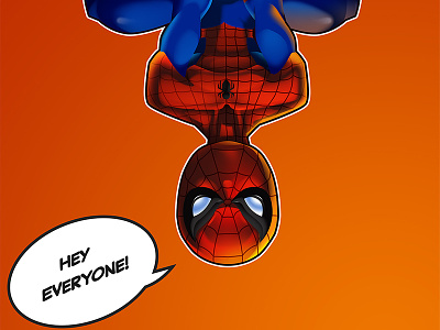 Spidey avengers harveylanot lanotdesign marvel mascotdesign spiderman