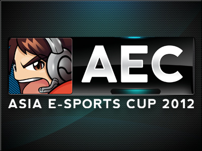 Asian E-Sports Cup Logo Design
