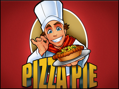 Lanotdesign.Com Mascotdesign Pizzapie character characterdesign chef design designs harvey lanot logo logodesign logodesigns mascot mascotdesign mascotdesigns philippines pie pizza pizzapie red