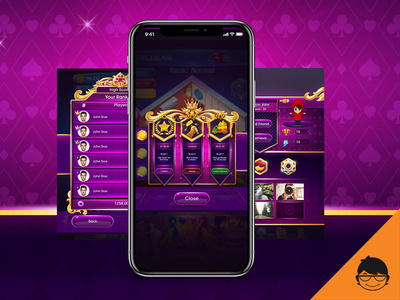 Zaw Ui Design casinogame design designer ui ui ux design