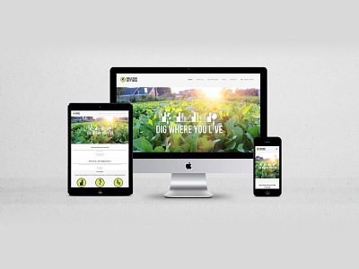 Responsive Web Design, Raleigh City Farm brand design farm mobile friendly nc raleigh responsive web