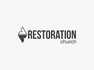 Logo design, Restoration Church brand brand design design identity logo logo design nc raleigh