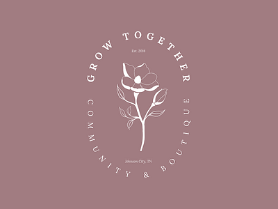 Grow Together - Alternate badge logo