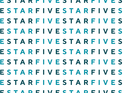 Fivestar Logo Pattern brand brand design branding design font identity logo logo design raleigh type typography