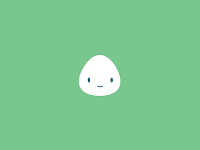 White blob character