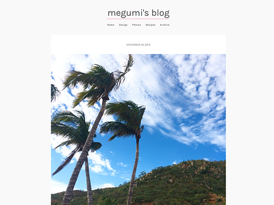 Personal Blog Layout blog css html layout minimal responsive tumblr