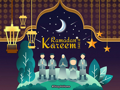 Welcome back, Ramadan ramadan ilustration