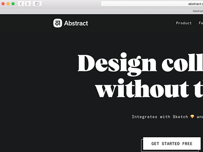 Abstract.com Webflow migration