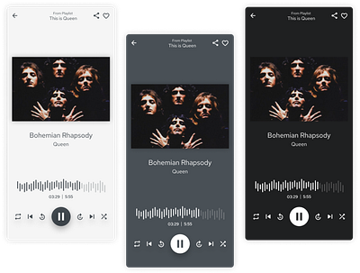 Music Player music queen ui uidesign uiux uiuxdesign ux ux ui uxdesign