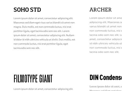 Type Exercises typefaces typography