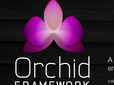Concept logo for a new framework icon logo