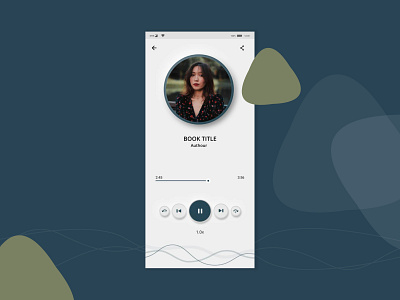 Music Player App UI app design gochinart godsonchinweuba prototype ui uidesign uiux ux