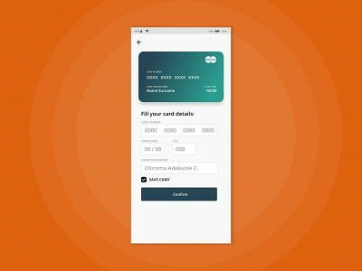 Payment Screen App UI app prototype ui uidesign uiux ux