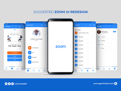 Suggested Zoom UI Redesign