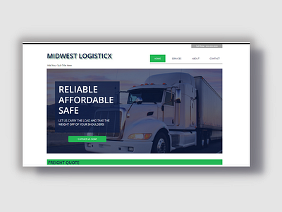 Freight Broker Website freight broker trucks web design website