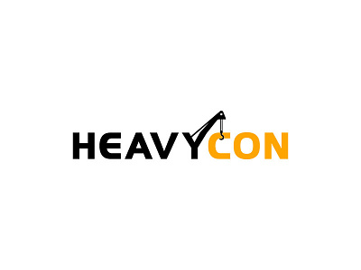 HEAVYCON branding design graphic design logo logodesign minimalist logo professional logo vector
