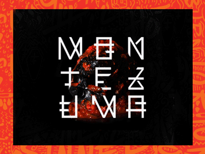 Penitente Tortured Soul by Montezuma packaging black red death vector pattern gif