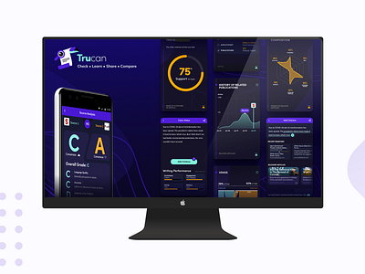 "Trucan" - Desktop Mockup app design desktop misinformation mockup socialmedia ui uidesign user interface design ux