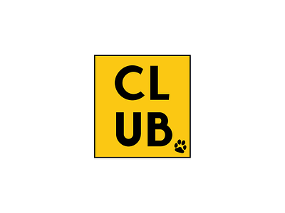 CLUB Magazine Logotype animal branding concept design graphic graphic design logo logotype magazine mockup zine