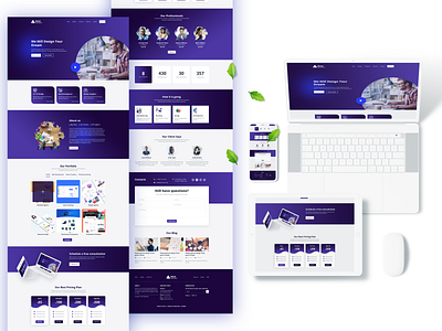 Agency Web Template