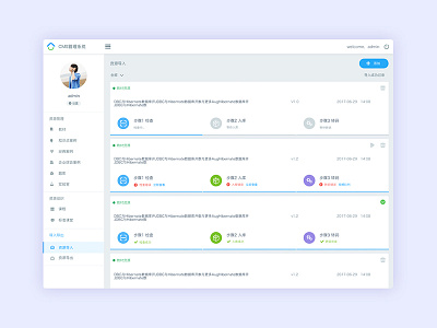 Process page cms data interface management system table ui user