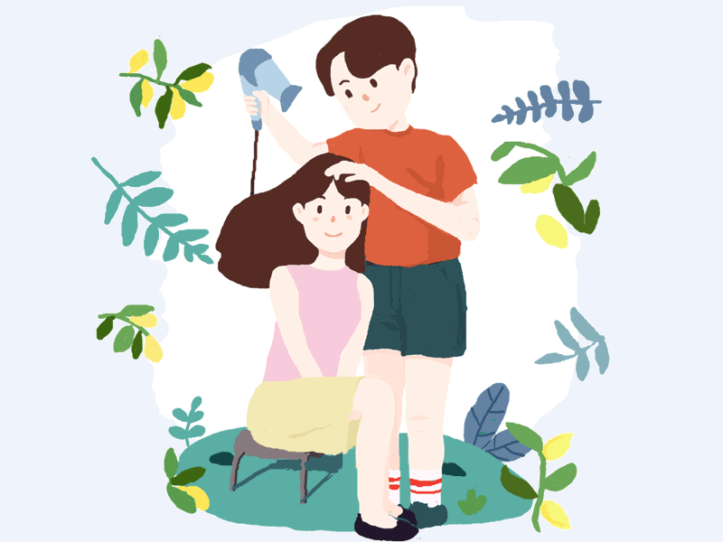 Lovers illustration