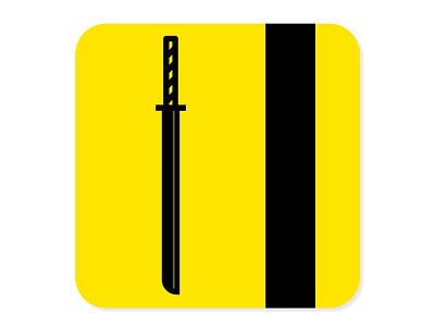 Weekly Warmup No. 20: Kill Bill Icon branding concept design dribbbleweeklywarmup flat icon illustration kill bill logo samurai sword vector