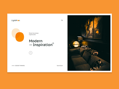 LightMoon adobexd anjit company design designingsite landingpage ui webdesign website