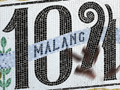 104th Kota Malang animation decorative fauxsaics frame handlettering lettering letteringmalang ornamental panel typography vector victorian