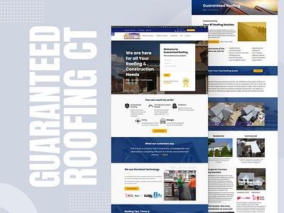 Guaranteed Roofing Website Design with Elementor Pro