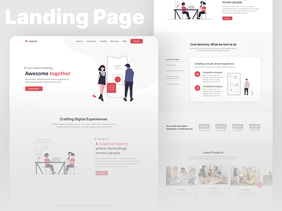 Corporate Landing Page Design