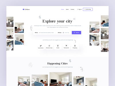 Directory Listing Website Ui Design with Figma daily ui directory listing directory listing landing page directory listing ui figma landing page landing page listing website ui design with figma ui landing page website design