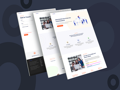 Responsive and Modern WordPress Agency Website design elementor elementor pro psd to html psd to wordpress web design webdesign webdevelopment wordpress wordpress design