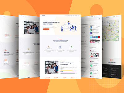 Responsive and Modern WordPress Agency Website