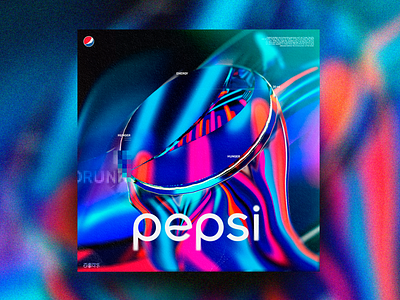 PEPSICO - Corporate Aesthetics 3d branding design glitch graphic design holographic icon illustration logo pepsi pepsico