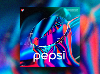 PEPSICO - Corporate Aesthetics 3d branding design glitch graphic design holographic icon illustration logo pepsi pepsico