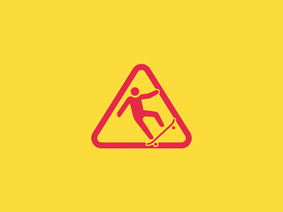 Slippery | 小心地滑 caution icon slippery