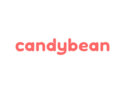 Candybean bean candy design grapic logo